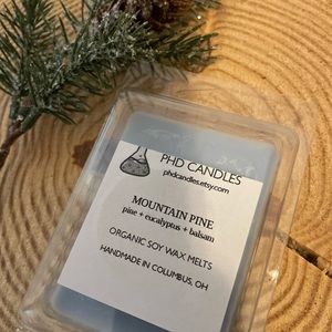 Mountain pine wax melts